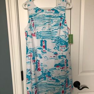 NWT Lilly Pulitzer watch out Delia shift dress 6